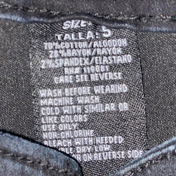 Urban Outfitters black high hem waist ultra flare bell bottom pants y2k jeans - Picture 5 of 16